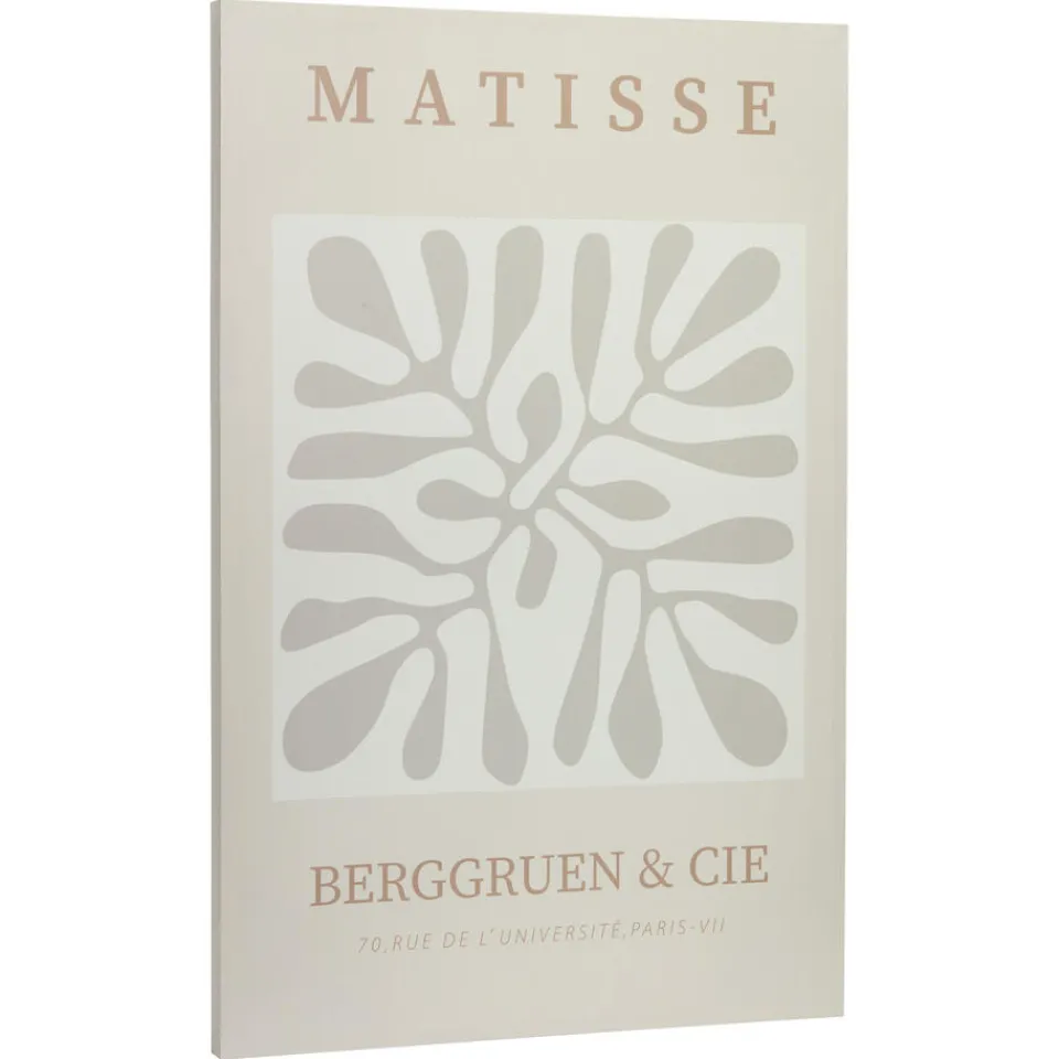 Kwantum Canvas Schilderij Matisse Beige 75x115 Cm | Wanddecoratie