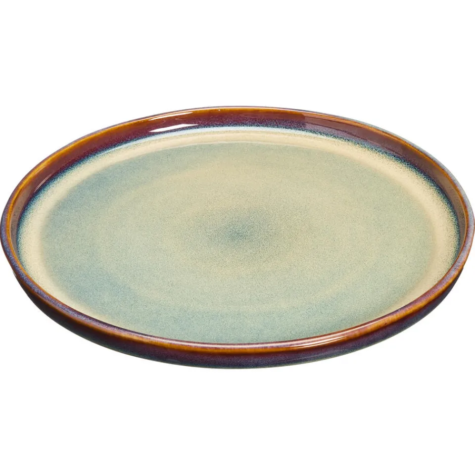 Kwantum Dinerbord Ava Blauw - ⌀27,5cm | Kerstservies | Borden