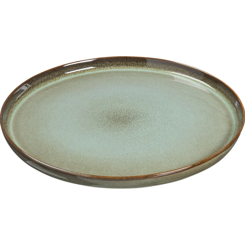 Kwantum Dinerbord Ava Groen - ⌀27,5cm | Kerstservies | Borden