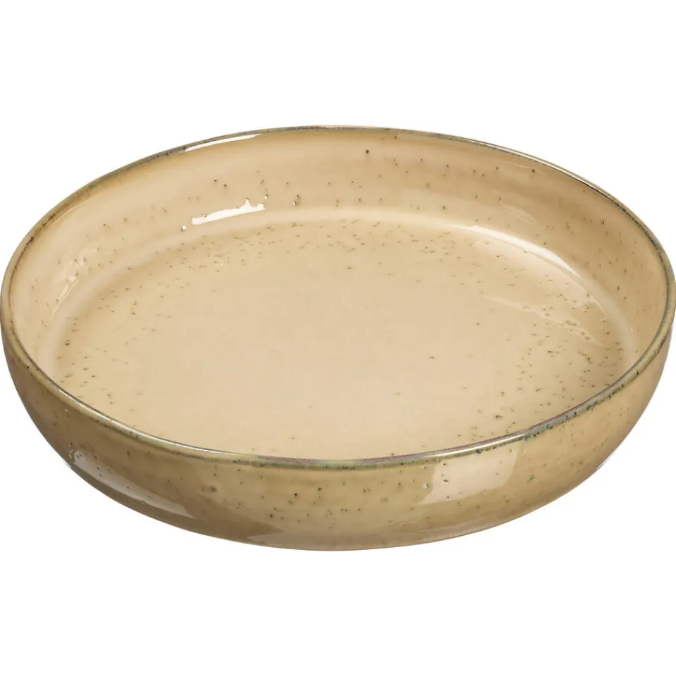 Kwantum Pastabord Ava Beige - ⌀21cm | Kerstservies | Borden