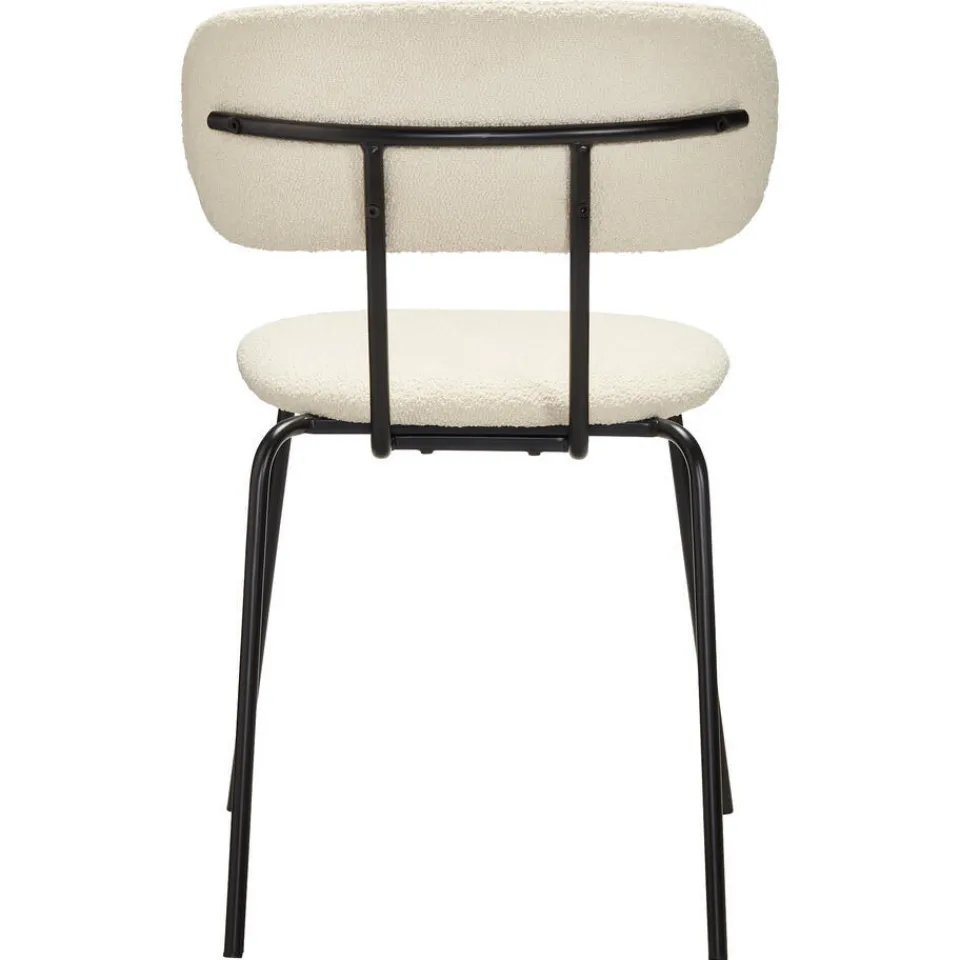 Kwantum Stoel Bolzano Off-White | Eetkamerstoelen