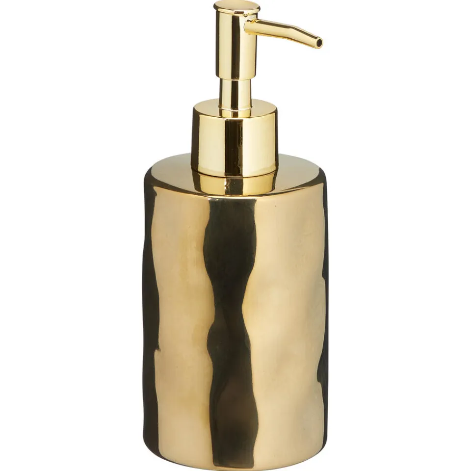 Kwantum Zeepdispenser Hammer Goud | Keukenaccessoires | Badkameraccessoires